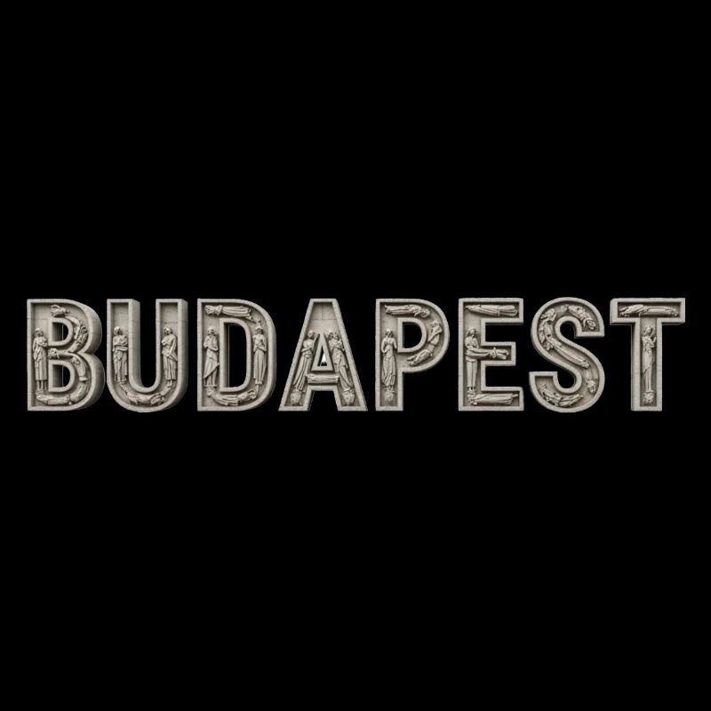 Typographie de l’architecture de Budapest