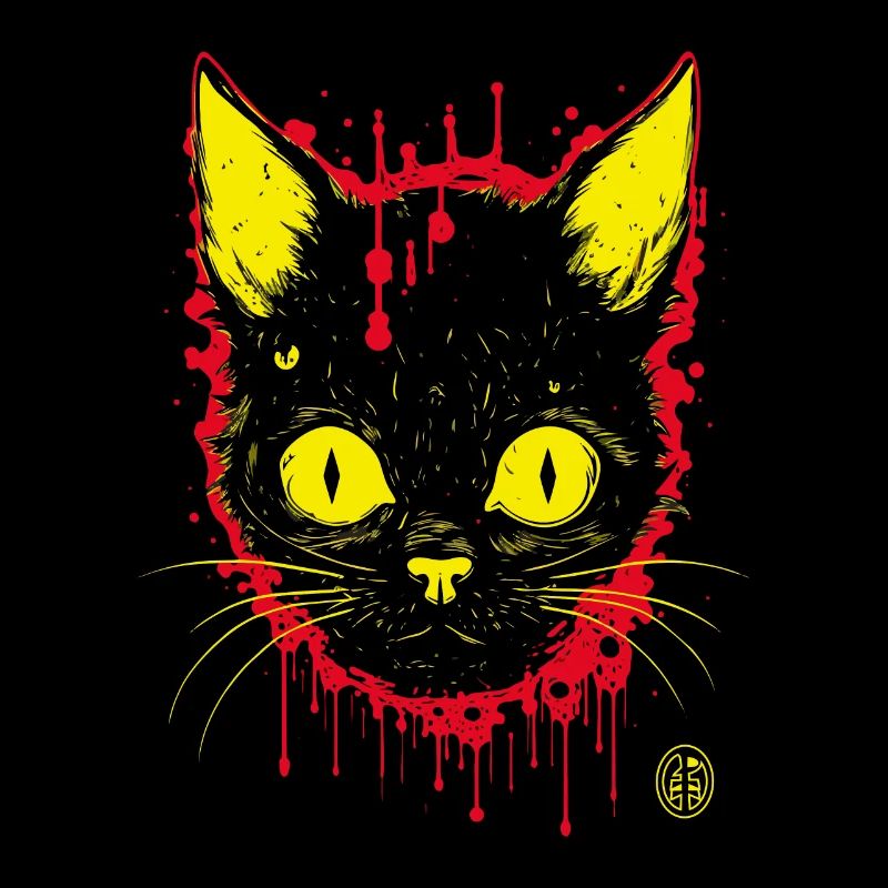 Horror-Katze