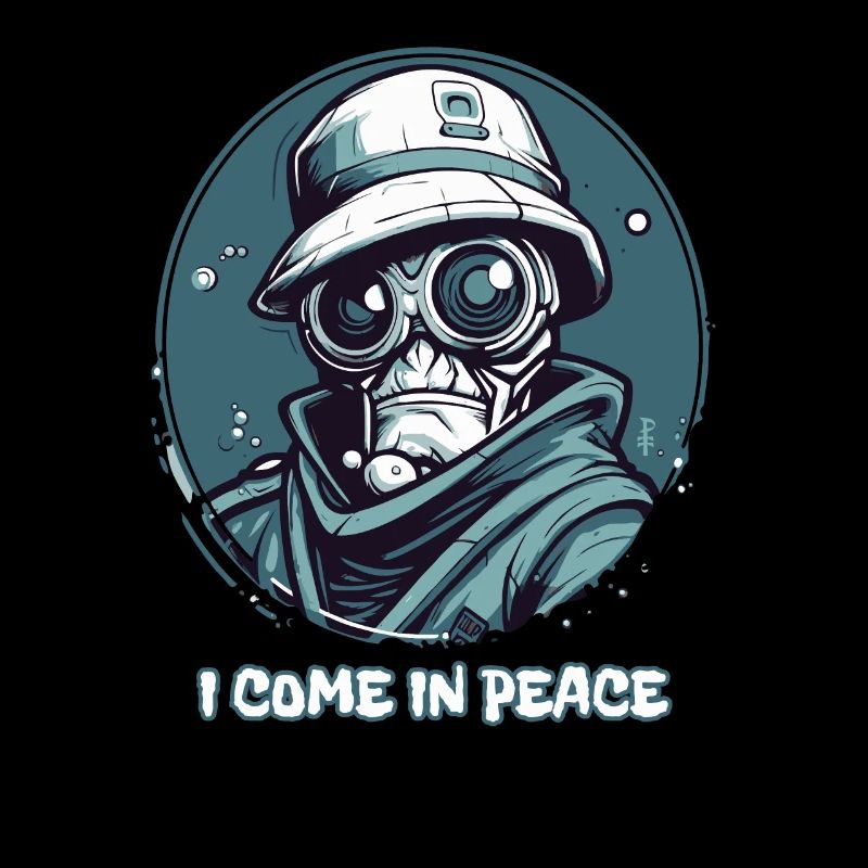 I come in peace, intergalactic detective