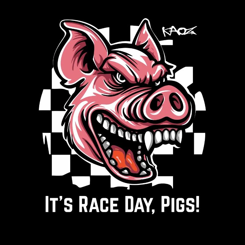Always Ready for Race, Checkered Flag Pig