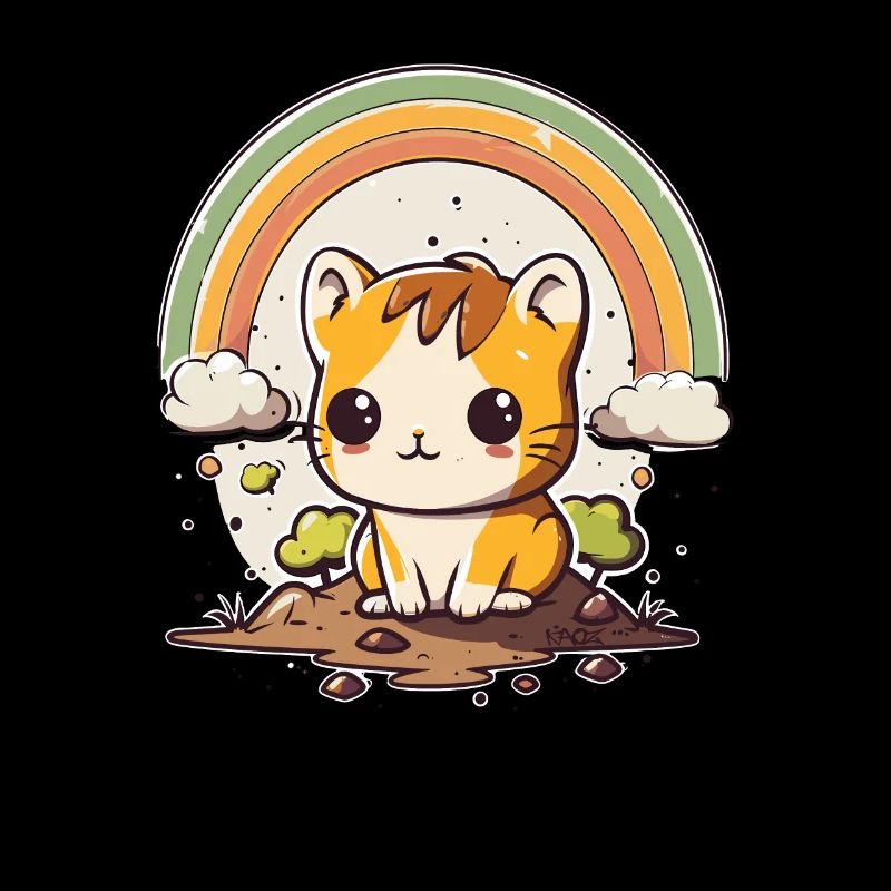 Cute clouds, hamsters and rainbows