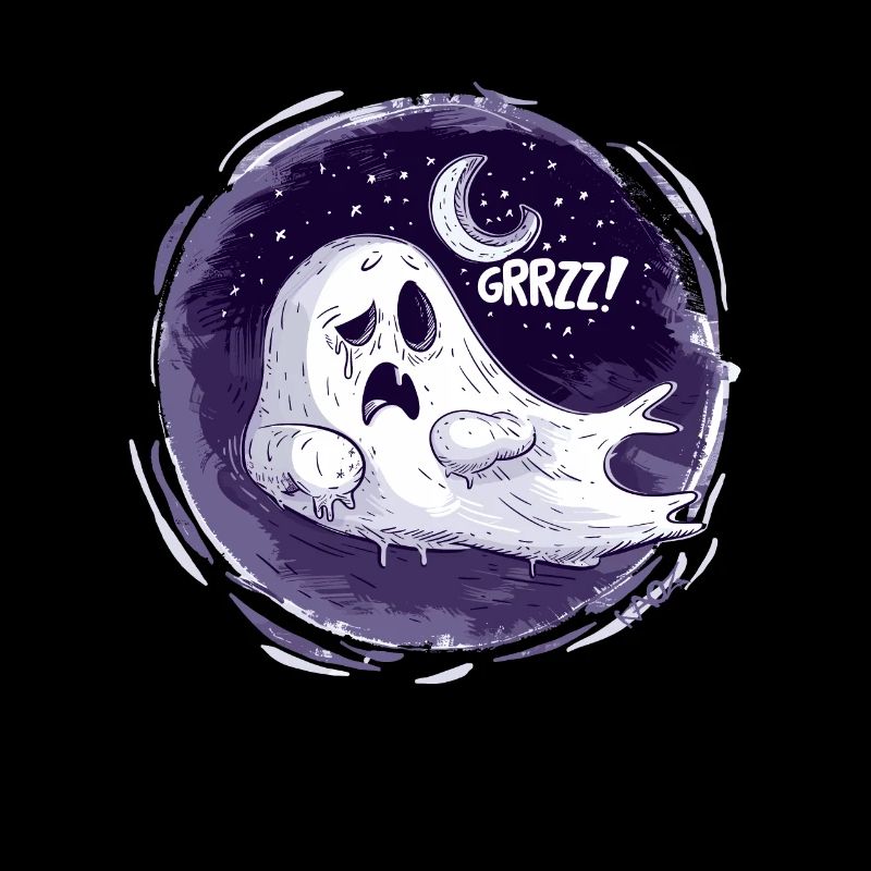 Sleeping Ghost on the Moon