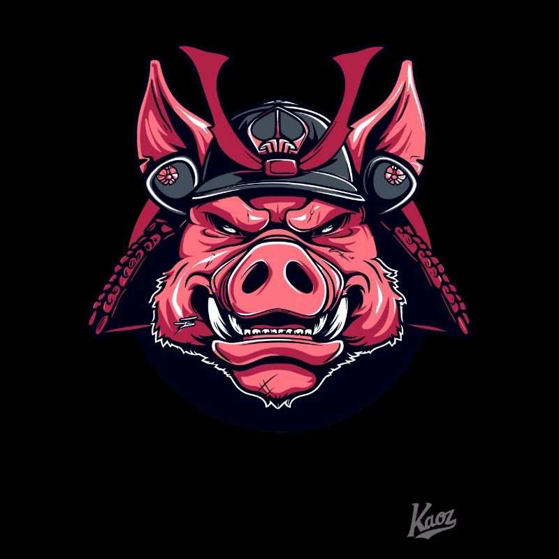 Shogun Samurai Pig