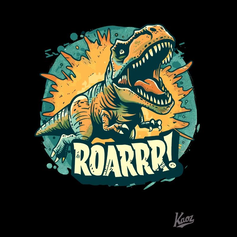 Noch ein Rex-Brüll-Dino-Dinosaurier