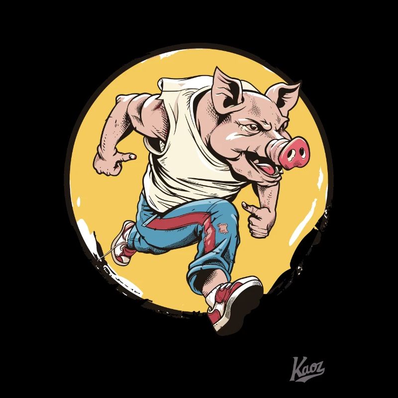 Running pig