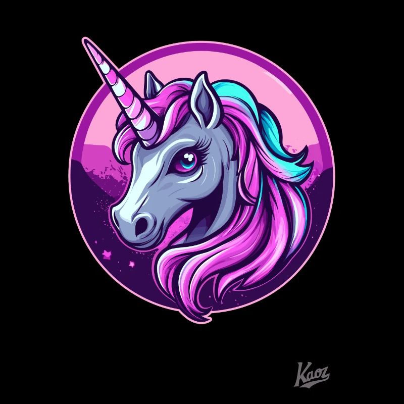 Süßes und cooles Einhorn