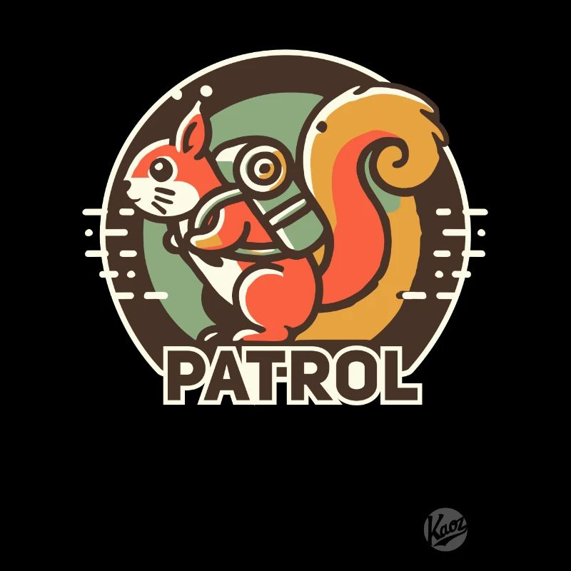 Waldpatrouille Camper Eichhörnchen