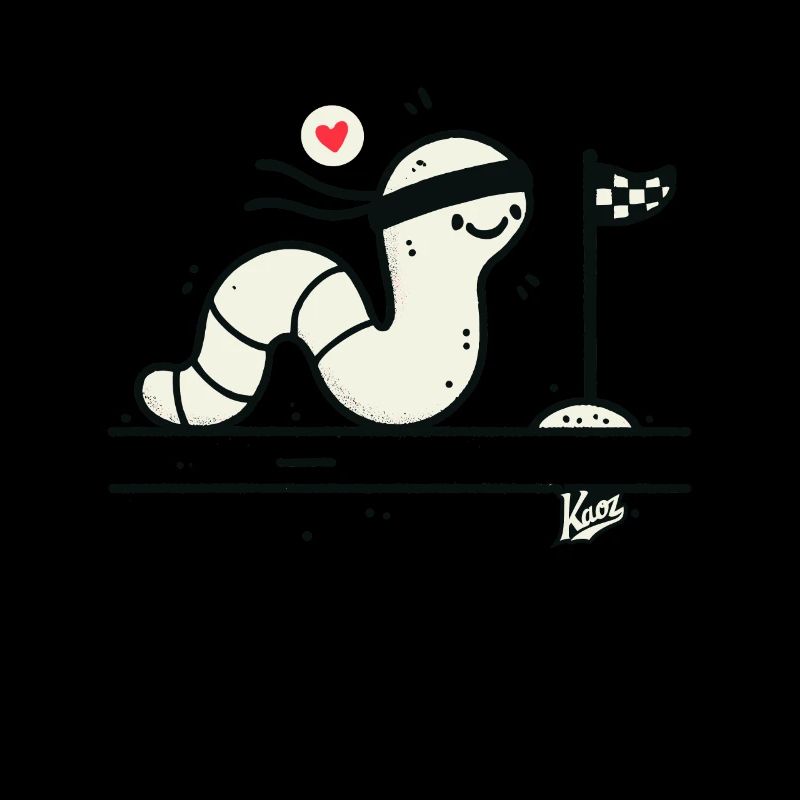 Ligne d’arrivée de la course lente vers