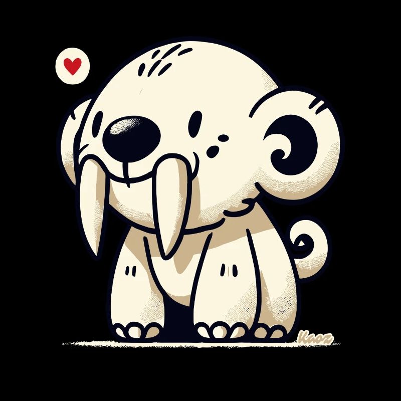 Cute Sabertooth Animal