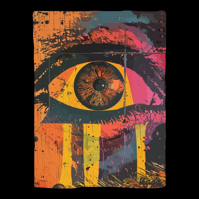 Pop Art Oeil Graffiti