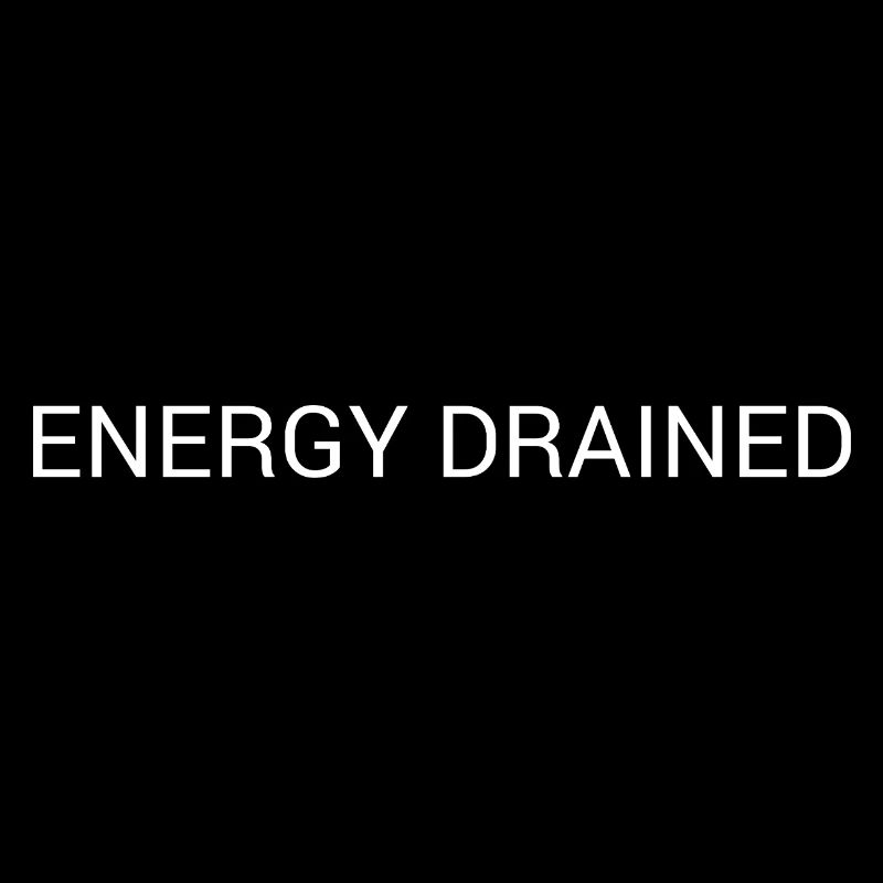 Énergie drainée – Conception minimale du texte