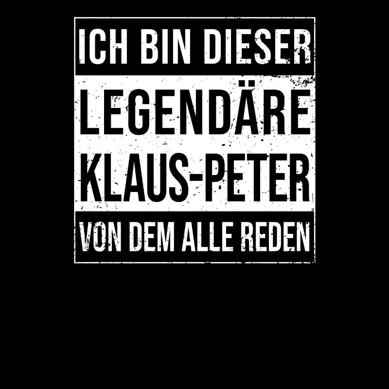 I'm this legendary shirt for Klaus-Peter