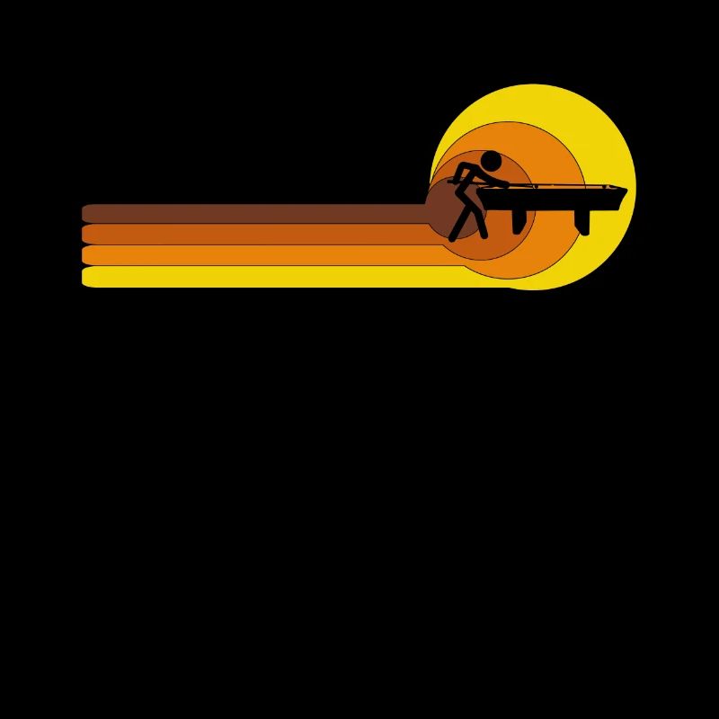 Table de billard Pool Vintage 70s 80s