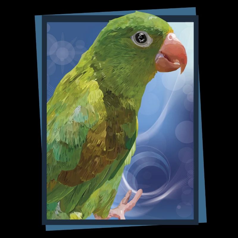 La Perruche bronzée