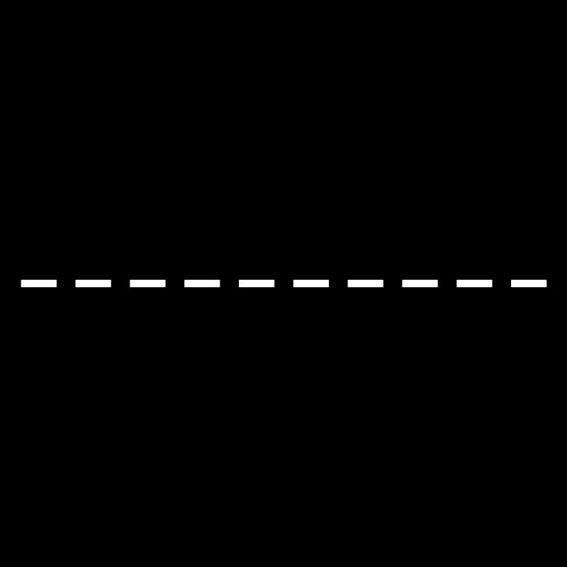 Line dashed symbol stroke