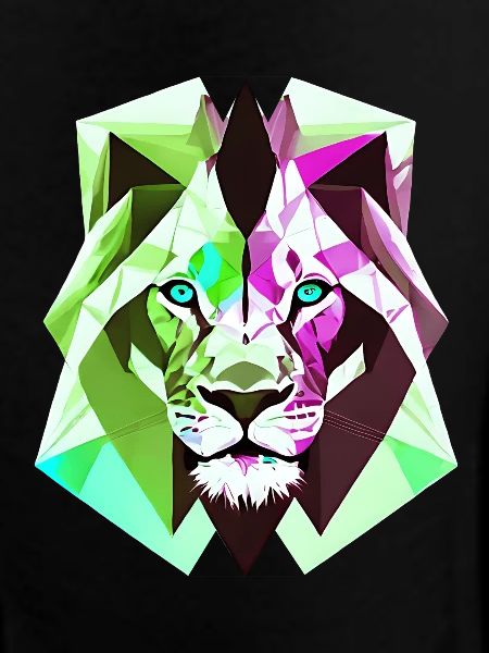 Polygon Lion