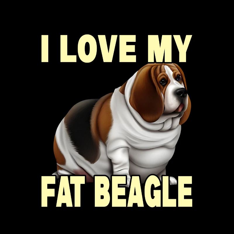 J’aime mon gros beagle
