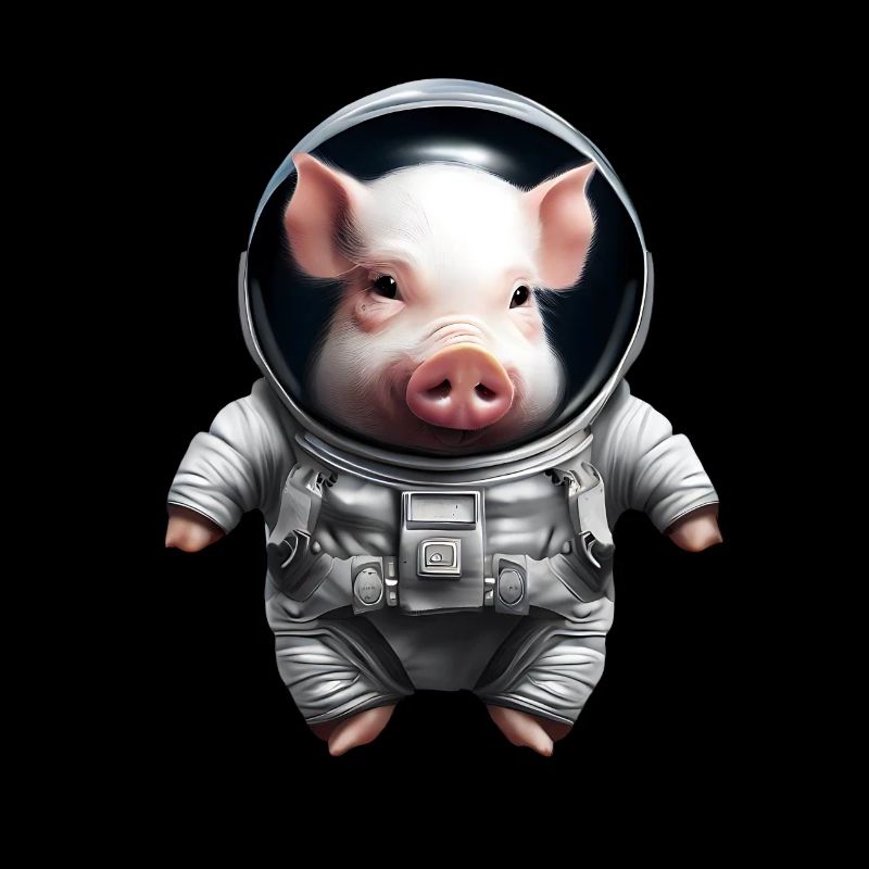 Cochon en tant qu’astronaute