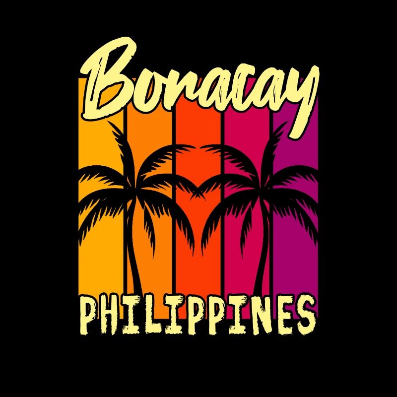 Coucher de soleil Boracay Philippines