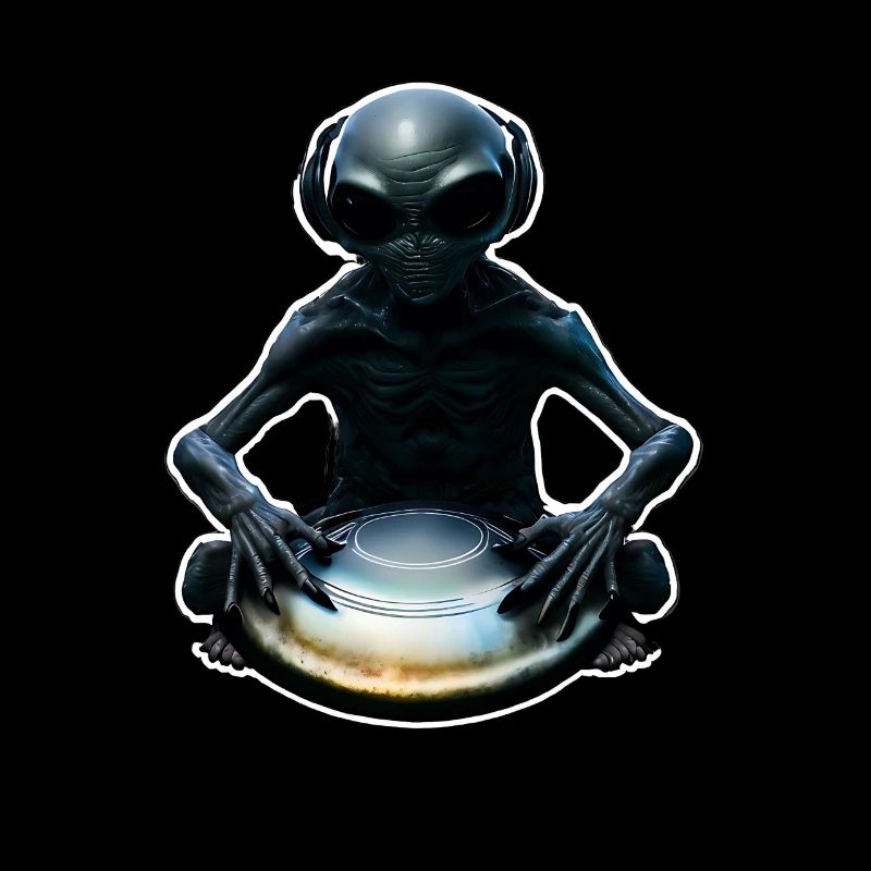 Alien Handpan Player