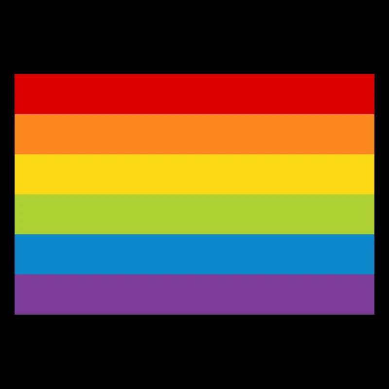 Affiche arc-en-drapeau drapeau LGBT arc-en-ciel