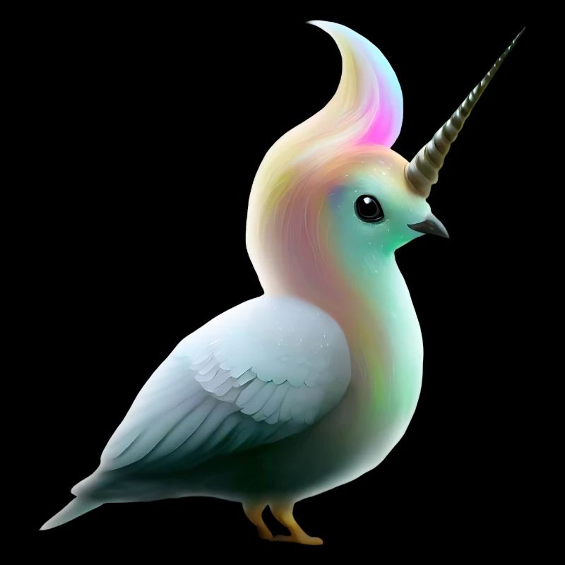 Oiseau licorne