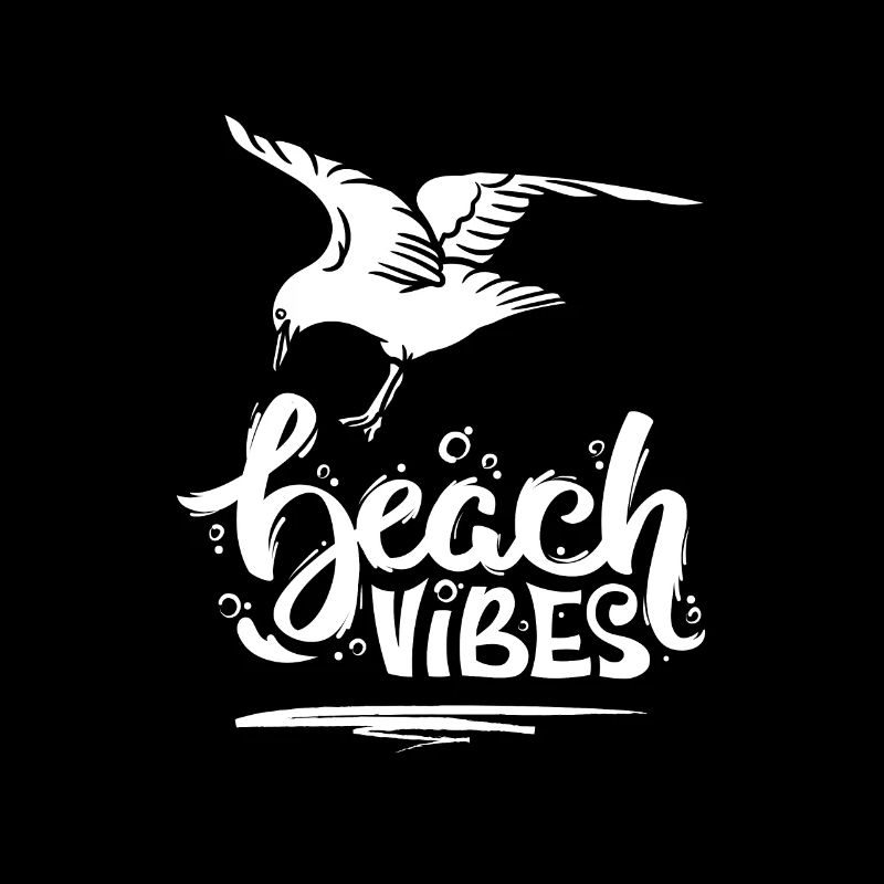 Beach Vibes & Möwe