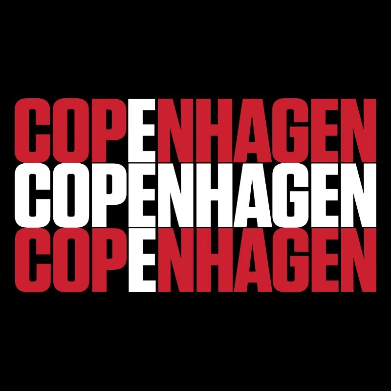 Copenhague Danemark Drapeau