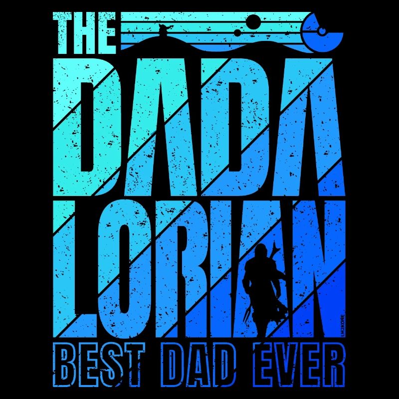 The Dadalorian - Bleu - Meilleur papa !