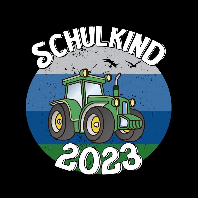 Traktor Schulkind 2023 Geschenkidee