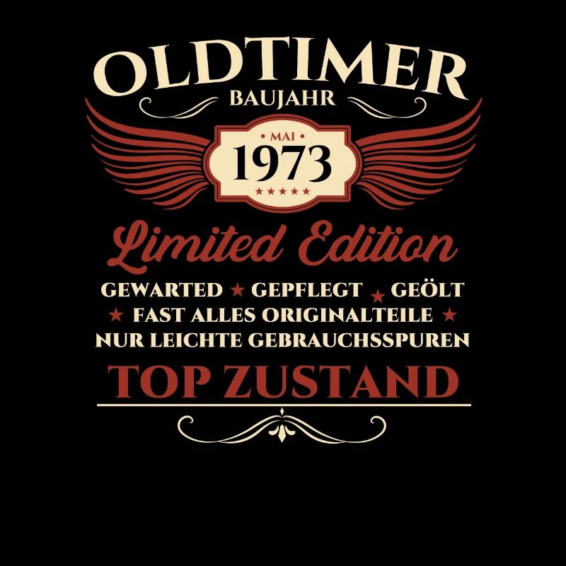 Oldtimer 50. Geburtstag Mann Mai Jahrgang 1973