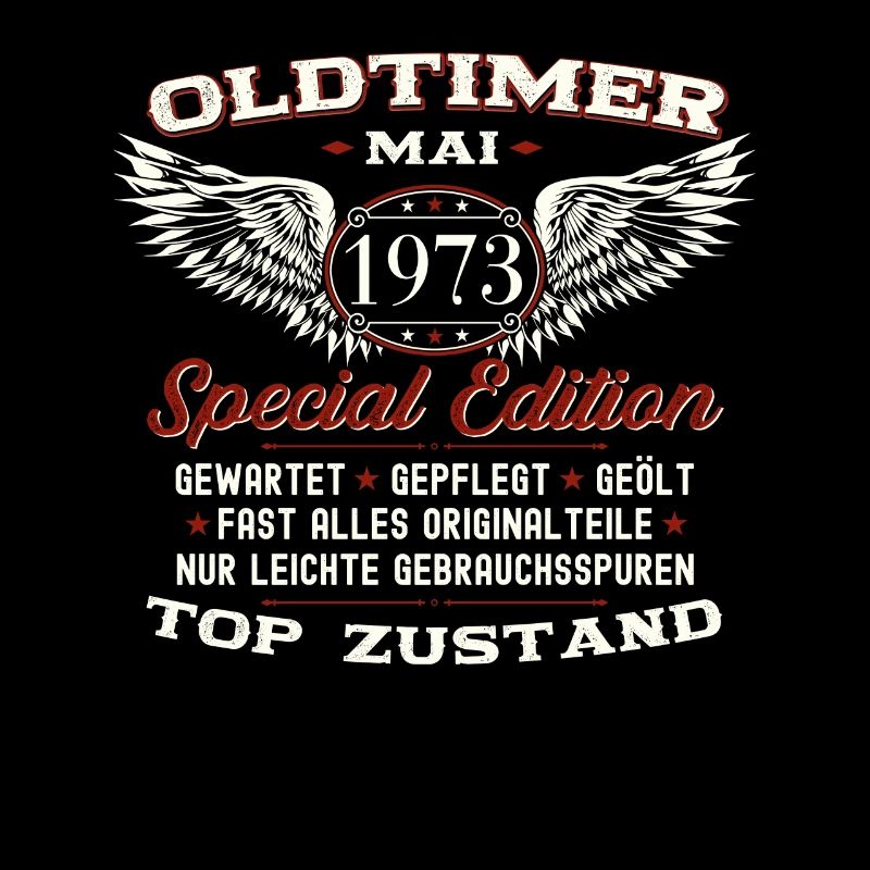 50. Geburtstag Mann Oldtimer Mai Jahrgang 1973