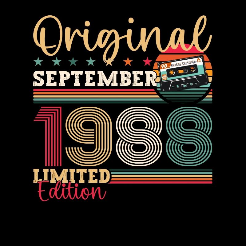 35e anniversaire septembre millésime 1988 cassette