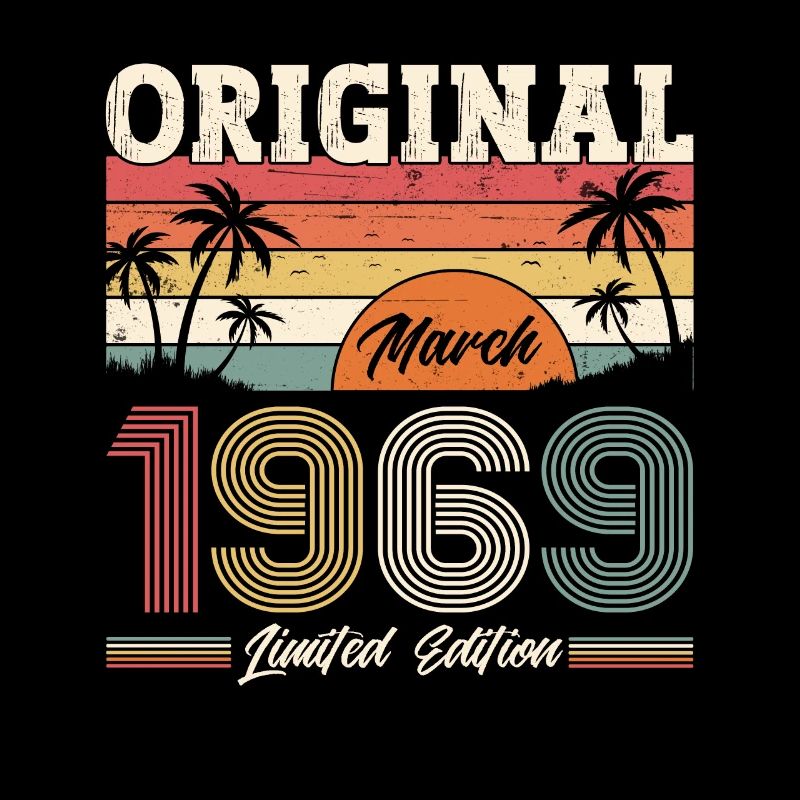 55e anniversaire Original Mars Vintage 1969