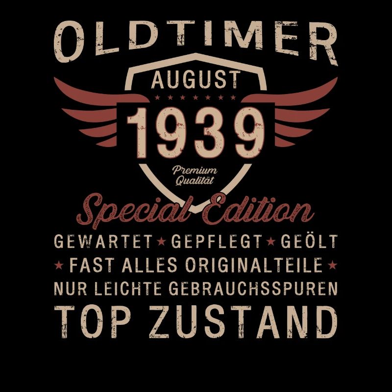 85. Geburtstag Oldtimer August Jahrgang 1939