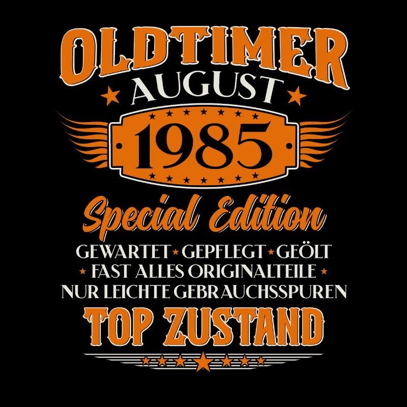 40ème Anniversaire Oldtimer Août Vintage 1985
