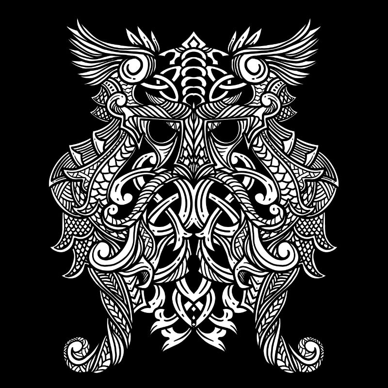 Celtic knot rune design - Odin Thor Vikings