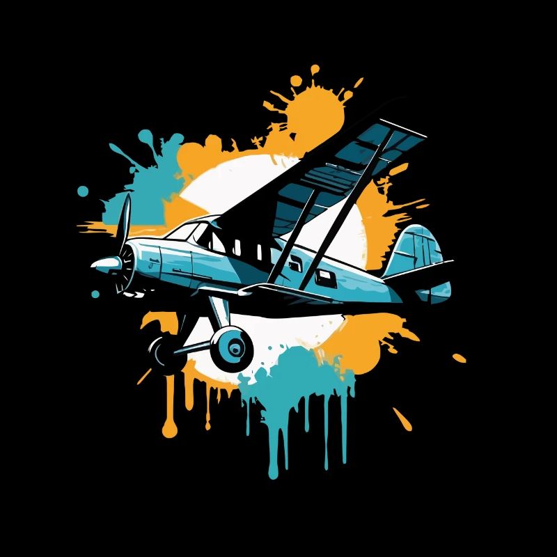 Modellflugzeug Pilot Flieger Flugzeug Hobby Design