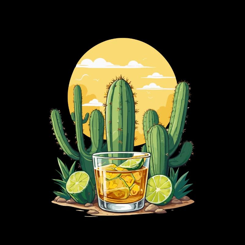 Ikonisches Mexiko Getränk Tequila Cinco De Mayo