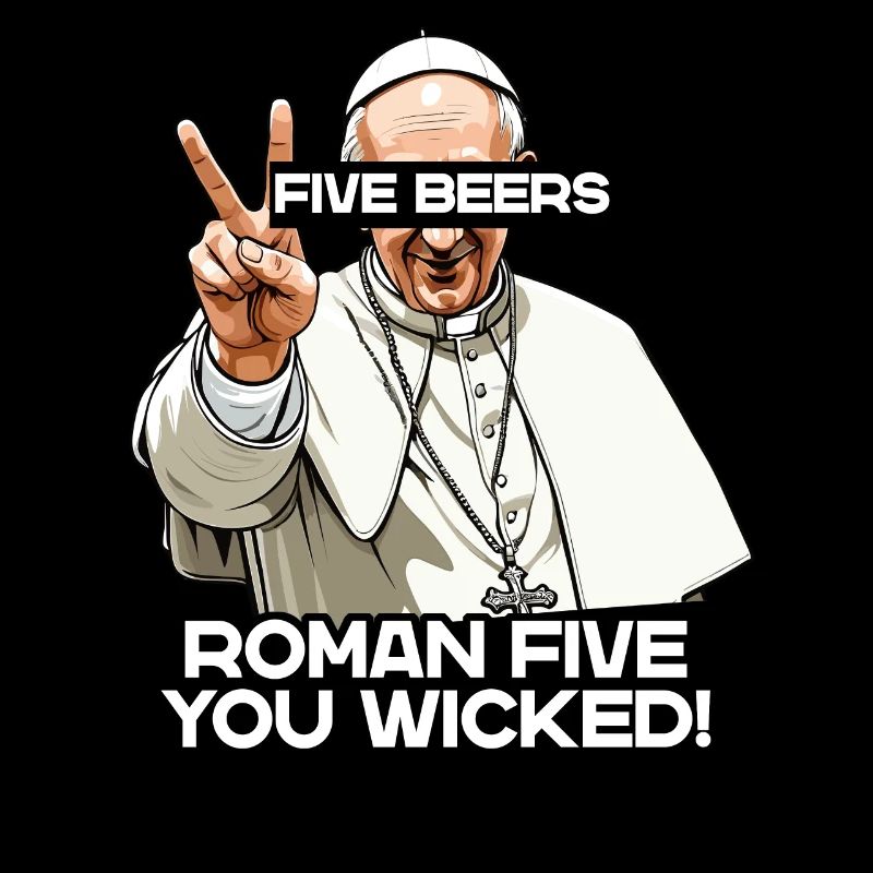 Funny Five Beer Saying Beer Lover Style