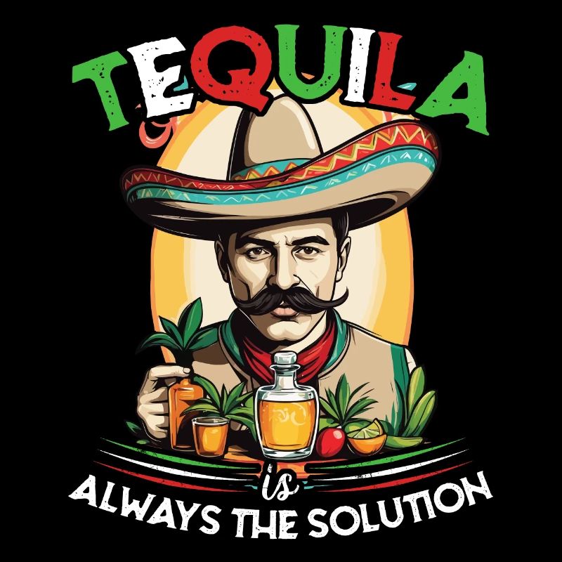 Lustiger Tequila Spruch Cinco de Mayo Mexiko