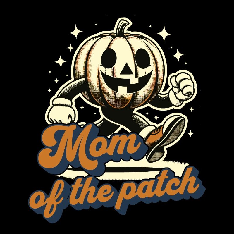 Mutti Des Kürbisfelds Vintage Halloween Spruch