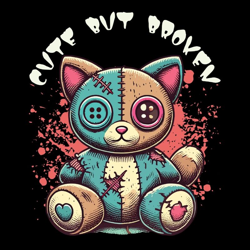 Mental Psychopath Cute But Broken Cat