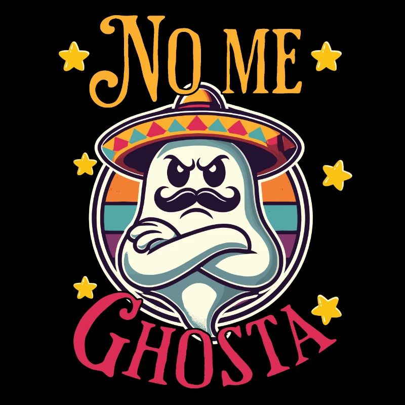 Fantôme mexicain Non Moi Ghosta Drôle