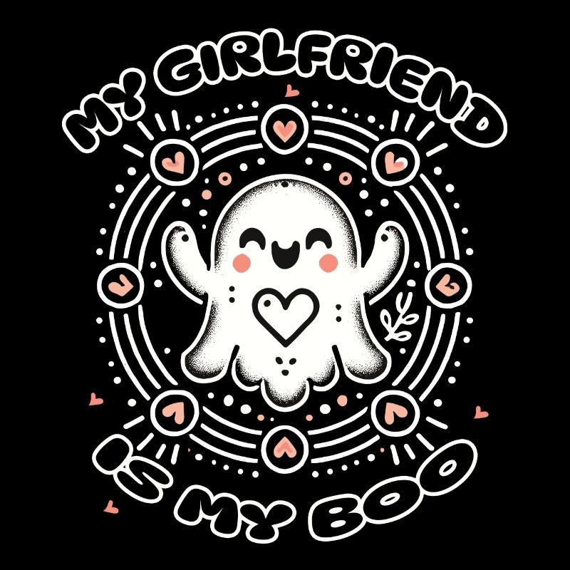 Ma copine est mon boo ghost love
