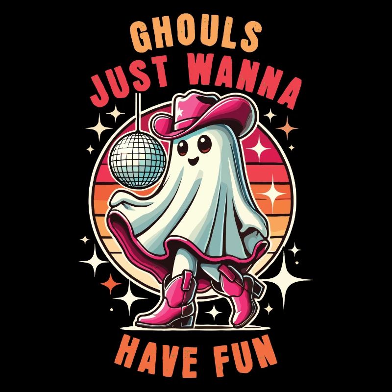 Les goules veulent juste s’amuser Retro Disco