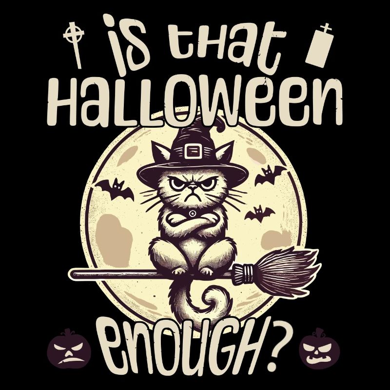 Is Halloween enough witch cat