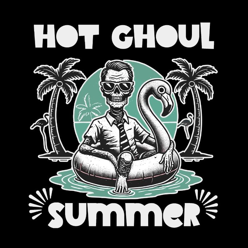 Hot Ghoul Summer Beach Fun