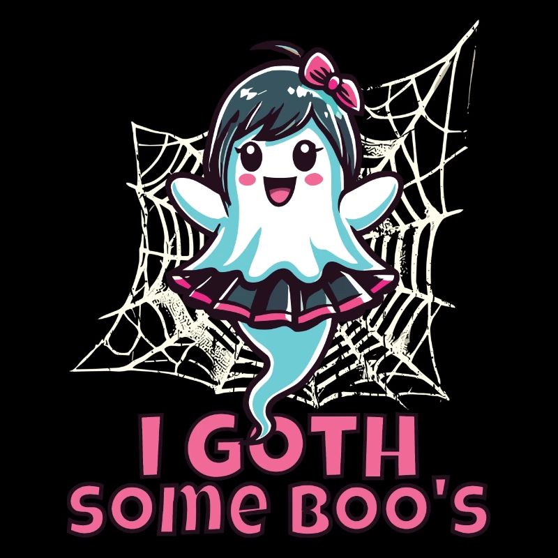 Halloween Goth Mädchen Ich Goth Einige Boo's