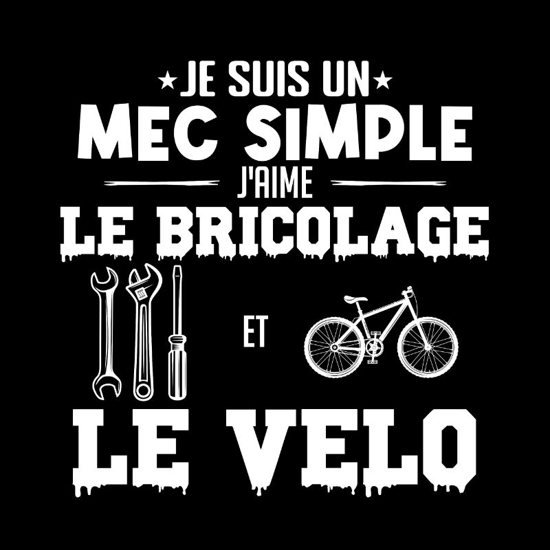 bricolage clé molette et velo mec simple